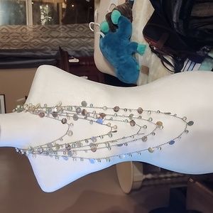 NWOT PEARL NECKLACE & EARRINGS